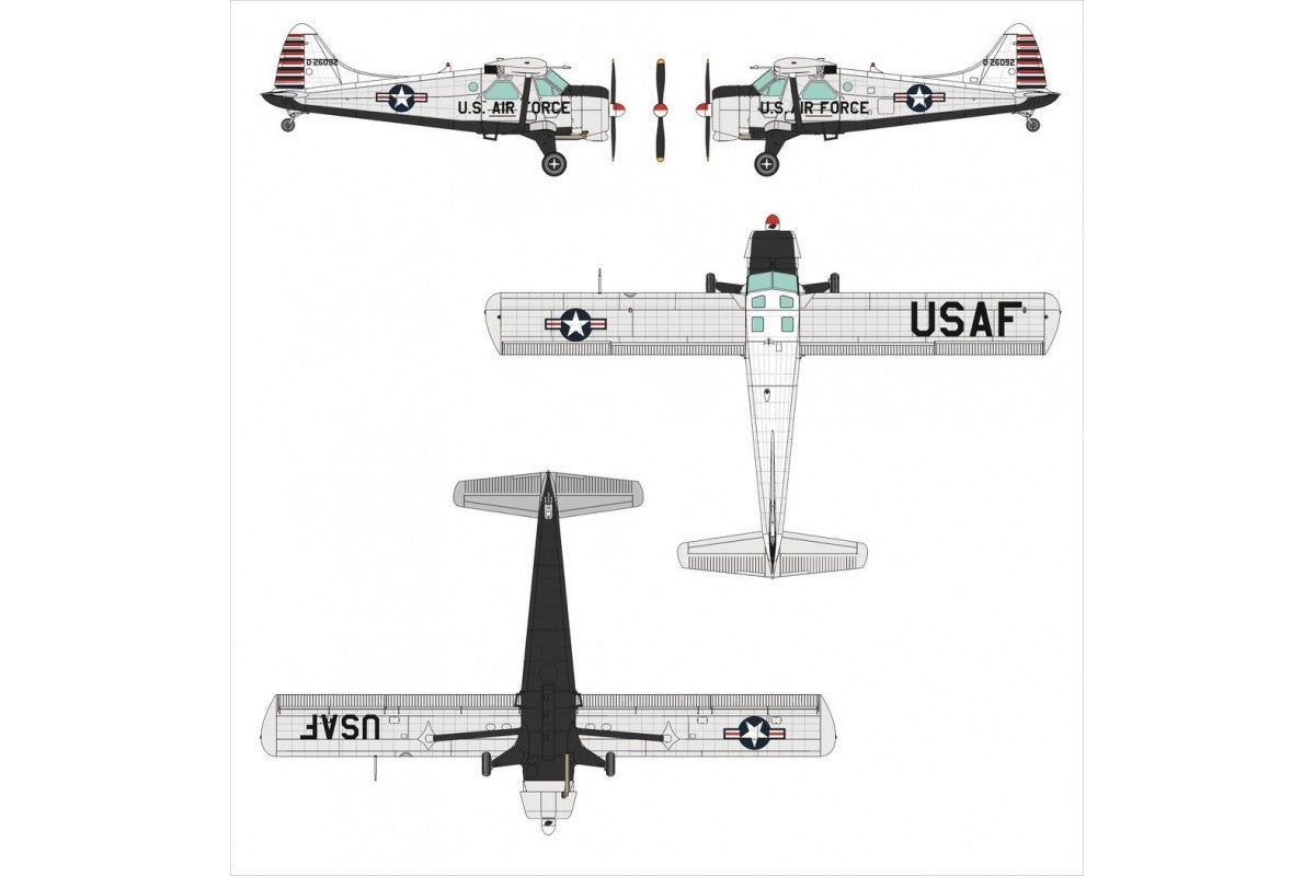 Dora Wings 48059 L-20A/U-6A Beaver 1/48 – image 5
