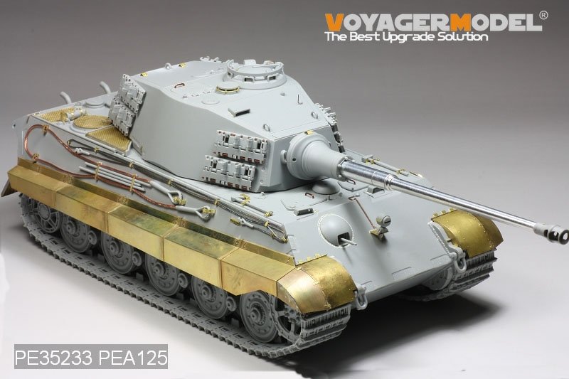 Maquette Voyager PEA125 Schürzen du char allemand King Tiger de la Seconde Guerre mondiale (pour kit DRAGON) 1/35 – image 5