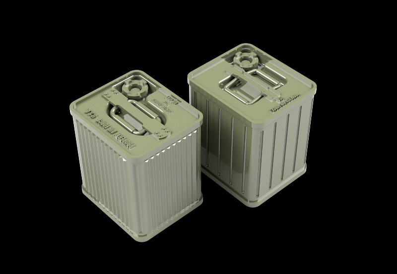 Panzer Art RE35-772 Bidons de carburant US AAF de 5 gallons (12 pièces) 1/35