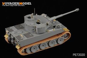 Maquette Voyager PE72020, char allemand Tiger I de la Seconde Guerre mondiale, production initiale pour DRAGON 7370 au 1/72 – image 5