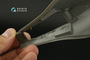 Intérieur imprimé en 3D et coloré pour le F-16D Block 40 de Quinta Studio (outil Kinetic 2022), échelle 1/48 – image 9