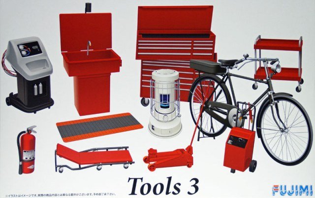 Coffret d&amp;#39;outils Fujimi 113739 3 1/24