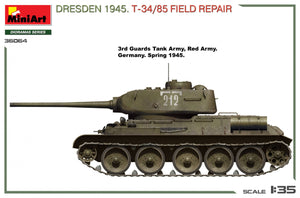 MiniArt 36064 Dresde 1945. Réparation de terrain T-34/85. Grand coffret 1/35 – image 9