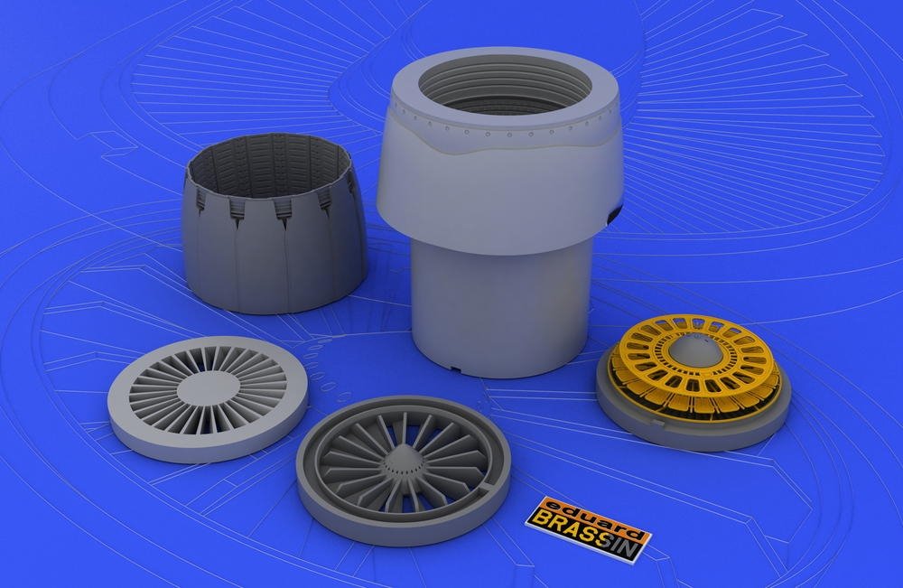 Moteur Eduard 648020 F-16CJ Block 50 au 1/48 (Tamiya)