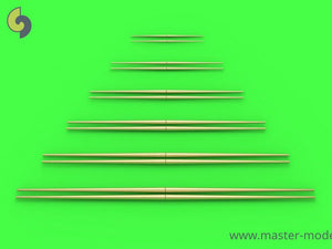Master SM-700-045 Jeu de vergues universelles n° 1 (longueurs = 5, 7,5, 10, 12,5, 15, 17,5 mm - 2 pièces de chaque) (1/700) – immagine 2