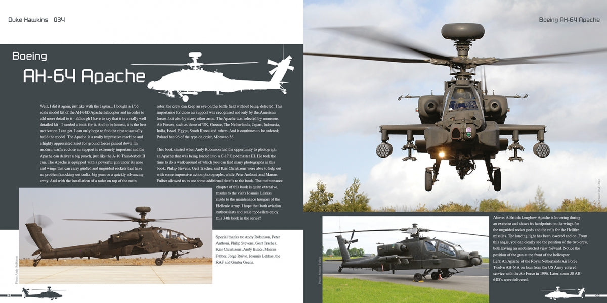 Publications HMH DH-034 Boeing AH-64 Apache - Avion en détail 034 (Version anglaise) – imagen 2