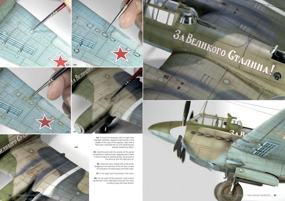 AK Interactive AK2929 ACES HIGH 14 : GUERRIERS À DEUX MOTEURS (Anglais) – image 5