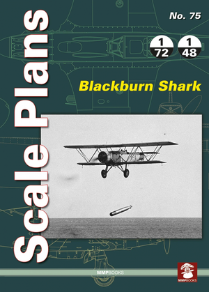 MMP Books 49845 Plans à l&amp;#39;échelle n° 75 Requin Blackburn EN