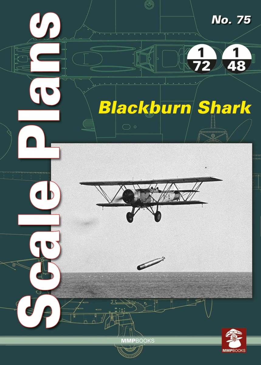 MMP Books 49845 Plans à l&amp;#39;échelle n° 75 Requin Blackburn EN