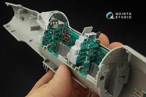 Intérieur imprimé en 3D et coloré du MiG-21UM (Trumpeter) par Quinta Studio QD32121, échelle 1/32  – image 2