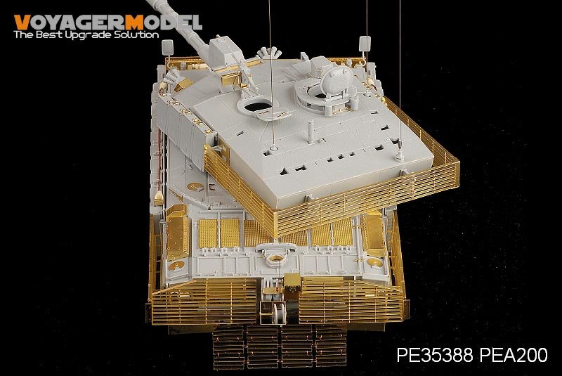 Maquette Voyager PE35388 Char de combat principal britannique moderne Challenger 2 pour TRUMPETER 001522 1/35 – immagine 9