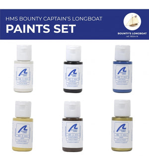 ARTESANIA LATINA 277PACK26 Zestaw farb akrylowych 6x20 ml - HMS Bounty Jolly Boat