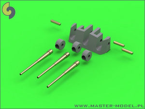 Master SM-350-079 HMS Belfast armement - canons de 6 pouces (12 pièces), canons de 4 pouces (12 pièces) - le set comprend une correction en résine pour le montage du canon de 6 pouces (1/350) – Bild 4