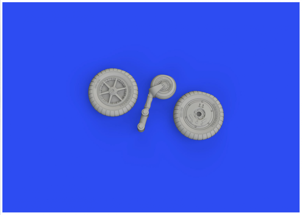 Roues Eduard 648720 Bf 109G-4 EDUARD 1/48 – image 3
