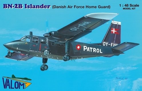 Valom 48013 BN-2B Islander (Garde nationale de l'armée de l'air danoise) 1/48