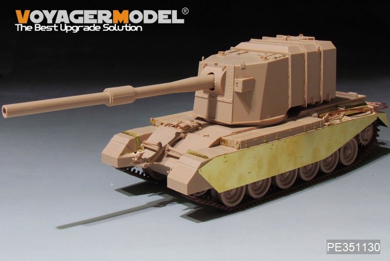 Kit d&amp;#39;amélioration Voyager Model PE351130 pour char lourd britannique moderne FV 4005 II (pour AMUSING HOBBY 35A029) à l&amp;#39;échelle 1/35 – immagine 2