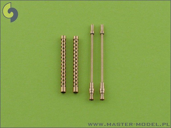 Canons de mitrailleuse d'avion allemande Master AM-32-002 MG-17 (2 pièces) (1/32)