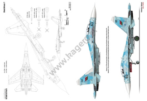 Kagero 7083 Le Sukhoi Su-27/Su-33 EN/PL – imagen 4