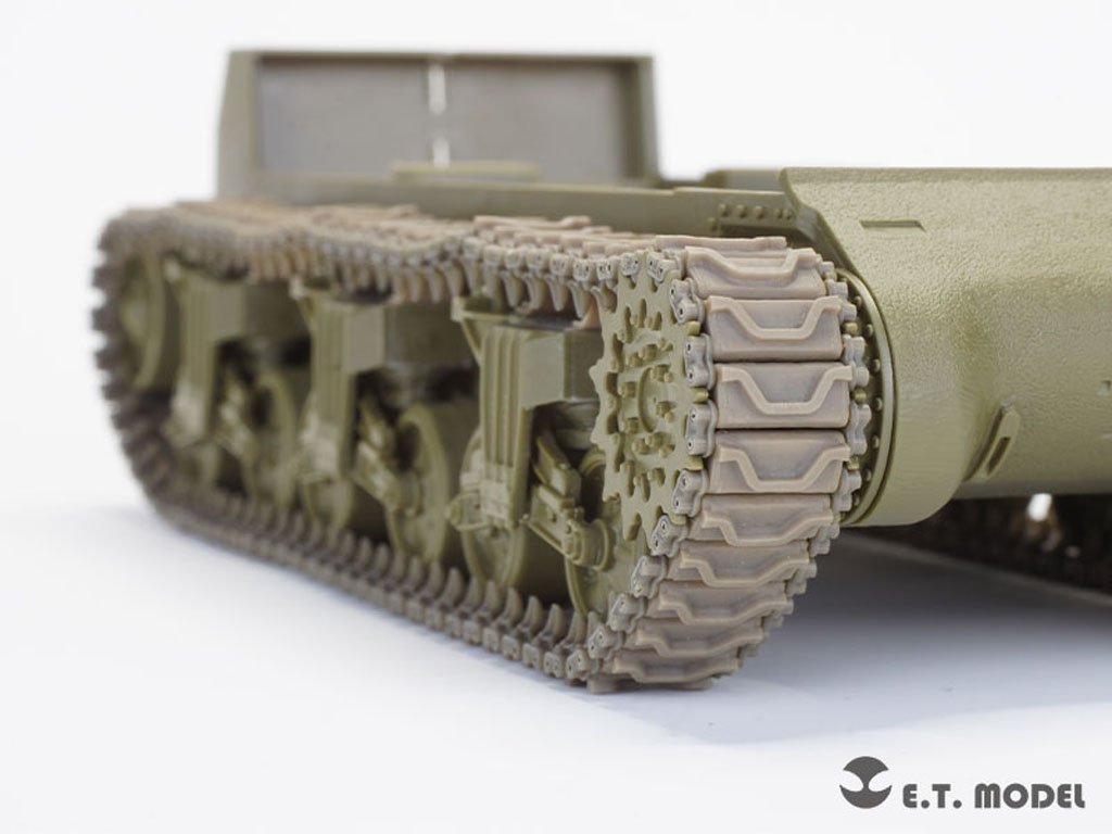 Maquette ET Model P35-090 WWII US ARMY M4 Sherman T74 Chenille fonctionnelle (Impression 3D) 1/35 – image 5