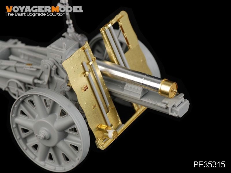 Maquette Voyager PE35315 Canon allemand de 150 mm s.IG.33 de la Seconde Guerre mondiale pour DRAGON 6259 et 6473, échelle 1/35 – immagine 5