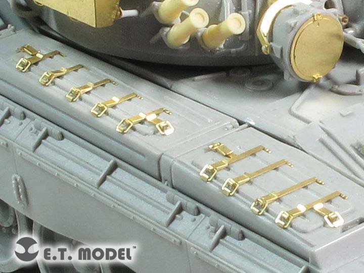 Fermoirs ET Model EA35-103 pour char russe moderne (T-64/T80) 1/35
