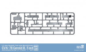 Magic Factory 6401 USS Gerald R. Ford (CVN-78) - Porte-avions de classe Gerald R. Ford de l&amp;#39;US Navy, échelle 1/700 – immagine 9