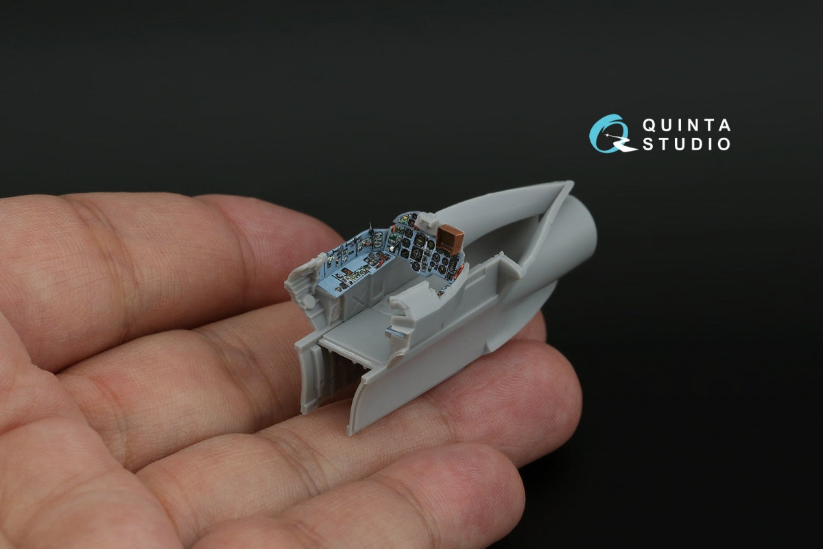 Intérieur imprimé en 3D et coloré sur papier décalcomanie Quinta Studio QD72224 Su-17M4/Su-22M4 (Modelsvit) 1/72  – Bild 6