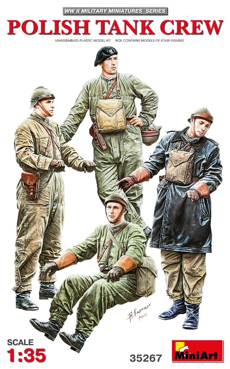 MiniArt 35267 Équipage de char polonais 1/35