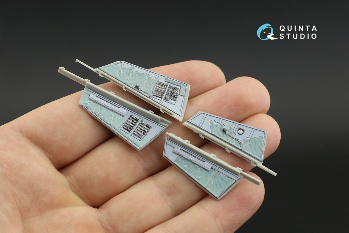 Intérieur du F-14D Quinta Studio QD32033 imprimé en 3D et coloré sur papier décalcomanie (Trumpeter) à l&amp;#39;échelle 1/32 – image 6