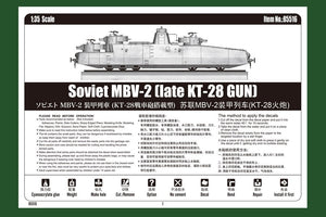 Hobby Boss 85516 MBV-2 soviétique (pistolet KT-28 tardif) 1/35 – image 4