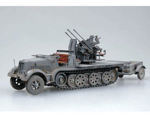 Trumpeter 01523 German 2cm Flakvierling 38 Auf Selbstfahrlafette 1/35 – zdjęcie 3