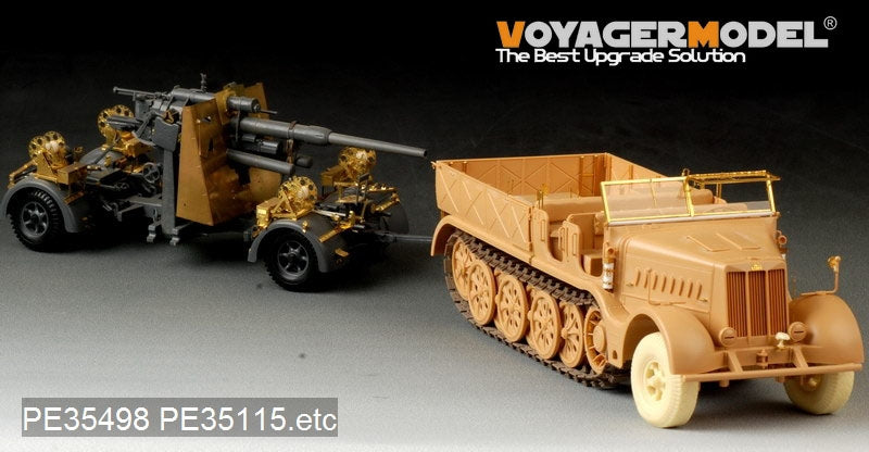 Maquette Voyager PE35498 Sd.Kfz.9 Famo allemand de la Seconde Guerre mondiale (pour Tamiya 35239/35246, échelle 1/35) – image 14