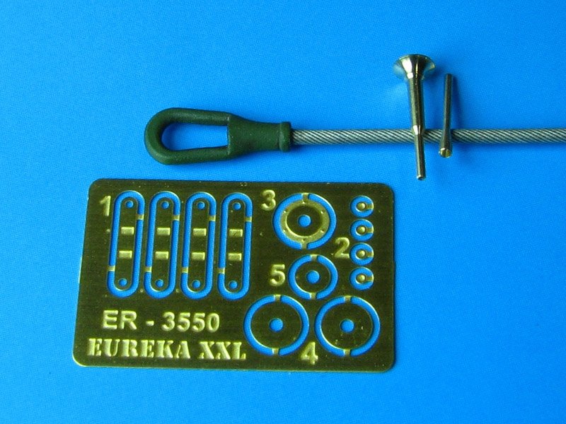 Câble de remorquage et base aérienne Eureka XXL ER-3550 pour char de combat principal russe T-90 (1/35) – immagine 4