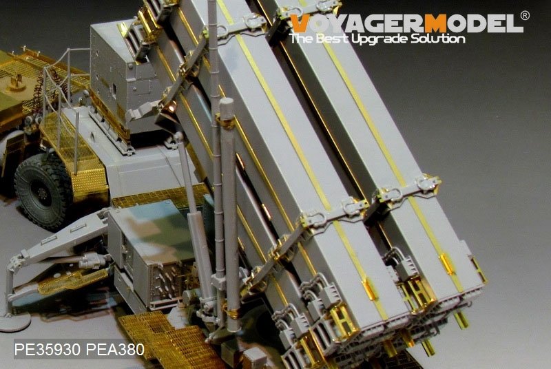 Maquette Voyager PE35930 M983 américain moderne avec système SAM Patriot MIM-104F PAC-3 Basic pour TRUMPETER 01037 1/35 – immagine 23