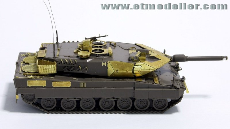 Maquette ET E72-002 Leopard 2 A5 allemand moderne pour REVELL 03105 1/72  – Bild 5