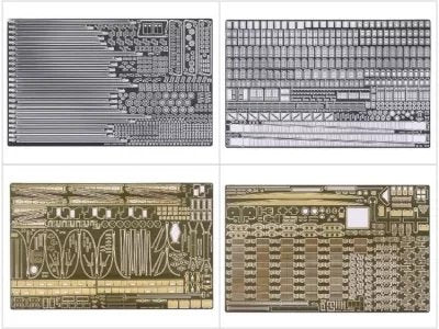 J&amp;#39;adore le kit 66600 Titanic Detail Up Set Trumpeter 03719 1/200  – immagine 5