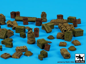Black Dog T72091 British WW II equipment accessories set 1/72 – zdjęcie 5