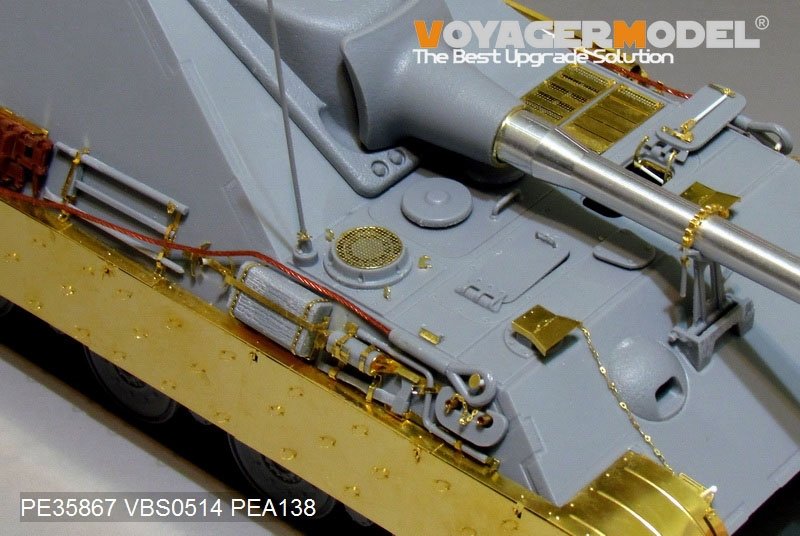 Maquette Voyager PE35867 Chasseur de chars allemand Jagdpanther II de la Seconde Guerre mondiale, échelle 1/35 – image 8