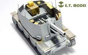 ET Modèle E35-005 Seconde Guerre mondiale allemand Sd.Kfz.138/1 Ausf.H 15cm sIG33/1 « Grille » (Pour DRAGON 6470) (1/35) – imagen 2