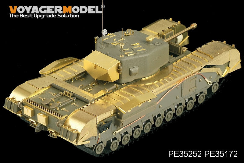 Maquette Voyager PE35252 Char d&amp;#39;infanterie britannique Churchill Mk.IV de la Seconde Guerre mondiale (modèle de base pour AFV CLUB 35154) à l&amp;#39;échelle 1/35 – image 3