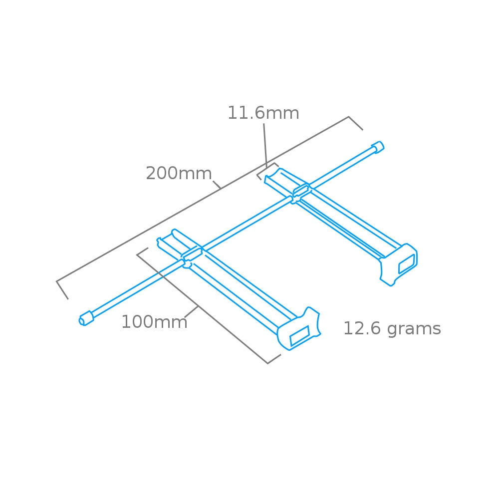 Pince multiple Berna grand format (200 mm) Modelcraft PCL8720 – immagine 2