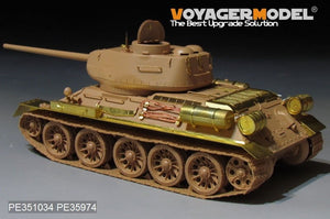 Maquette Voyager PE351034A (Version sans canon) T-34/85 russe n° 174, production de base (pour RMF5059/5040), échelle 1/35 – image 2