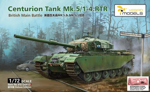 Vespid Models VS720017S Centurion Mk.5/1 - 4e char de combat principal britannique prêt à rouler - Édition Deluxe 1/72