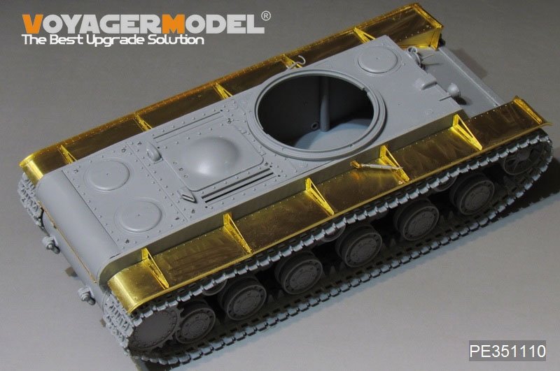 Garde-boues de char russe KV-2 de la Seconde Guerre mondiale, modèle Voyager PE351110, pour maquette TRUMPETER au 1/35  – image 3
