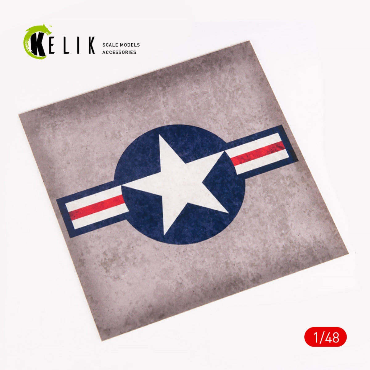 KELIK KS48027 Rondelle américaine - Acrylique 3 mm (240 x 240 mm) (190 g) 1/48