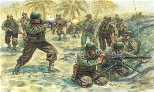 Italeri 6120 INFANTERIE AMÉRICAINE DE LA 2E GUERRE MONDIALE