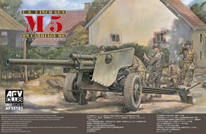 AFV Club 35181 Obusier de 105 mm M5 Châssis M6 (1/35)