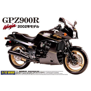 Aoshima 04287 Kawasaki GPZ900R NINJA 02 modèle 1/12