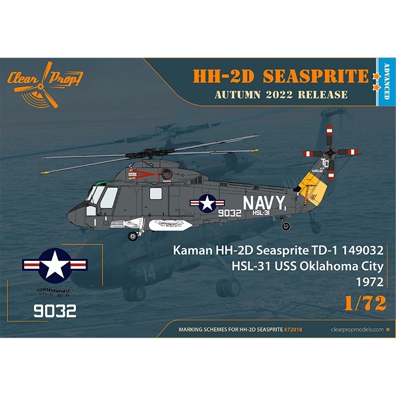 Hélice transparente ! Kit avancé CP72018 HH-2D Seasprite 1/72 – immagine 4