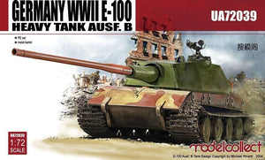 Modelcollect UA72039 Char lourd allemand E-100 Ausf.B 1/72